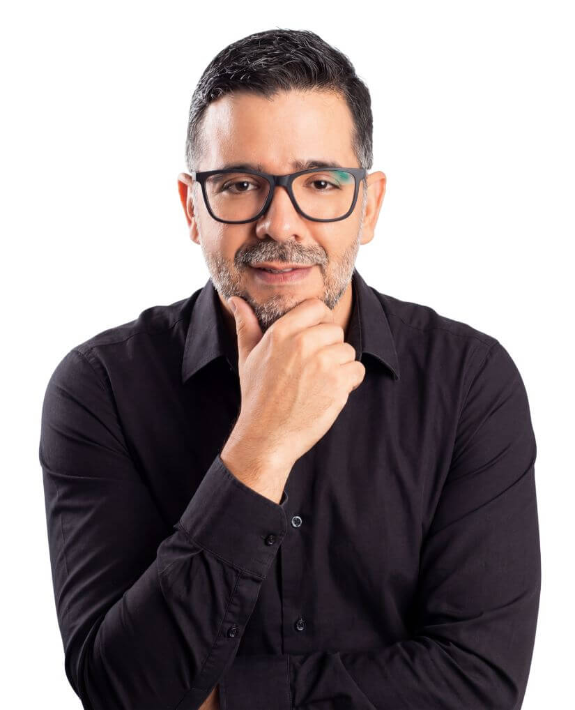 Retrato de Gabriel Patrizzi, experto en marca personal, visibilidad ejecutiva y comunicación estratégica para directivos y líderes empresariales